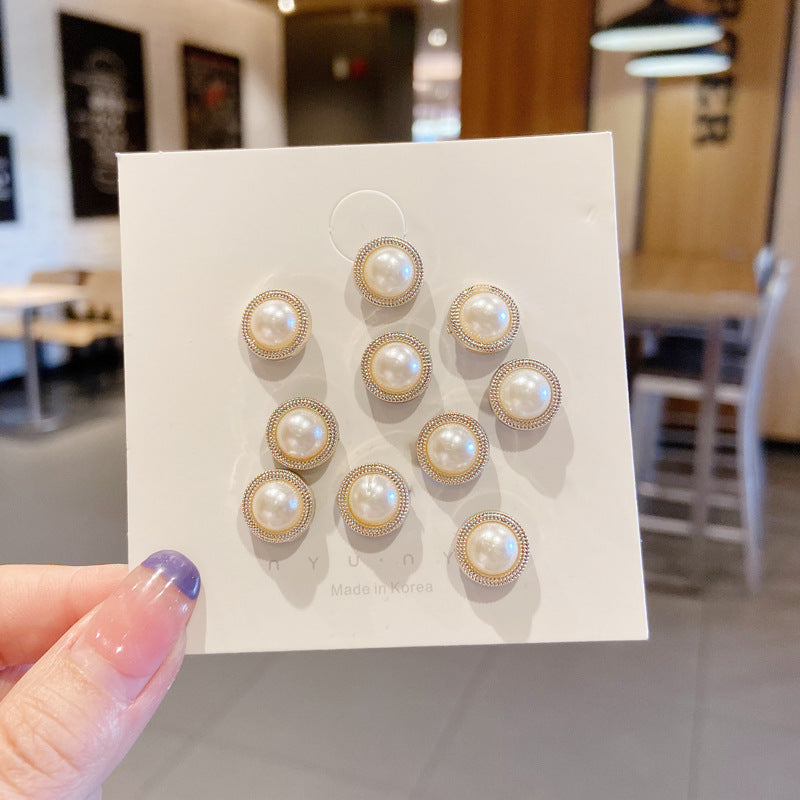 Jeans Waistband Reduced Waist Buckle Brooch Women's Skirt Tightened Waist Artifact Pin Fixed Anti-light Buckle Button