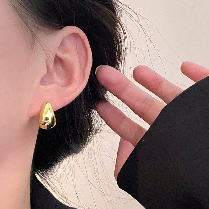 925 Silver Needle Pearl Zircon Earrings Women's High-end Sense Niche Temperament Cold Wind Mori Earrings Ear Jewelry Wholesale