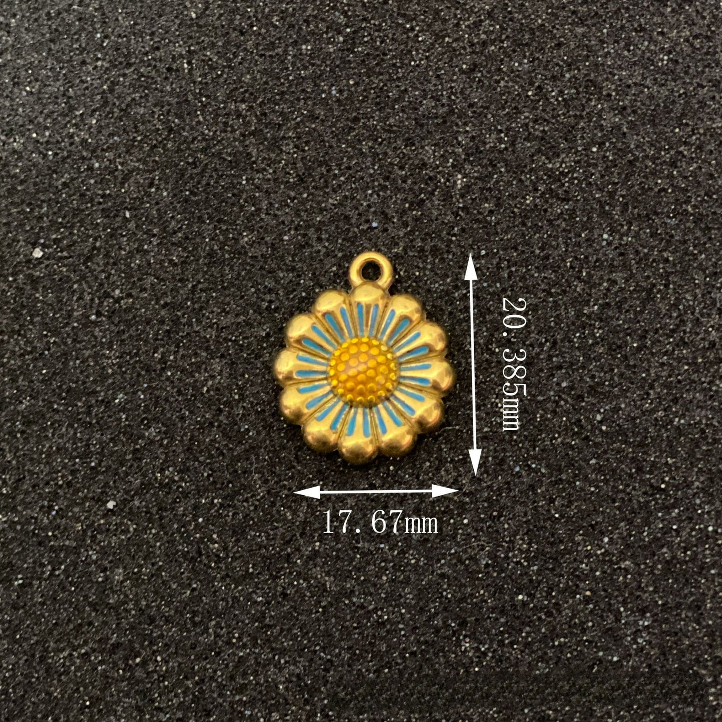 Stainless Steel DIY Jewelry Accessories, Oil Drop Pendant Necklace Pendant, Earring Accessories