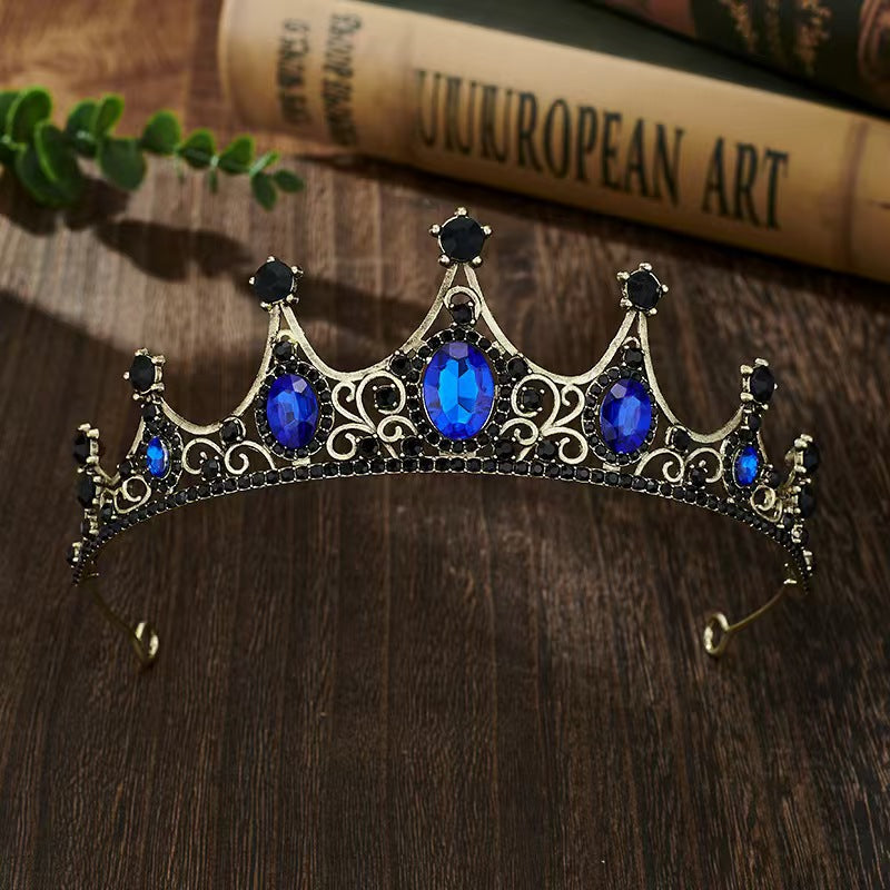 Crown Tiara Children's Princess Pink Diamond Birthday Crown Crystal Headband