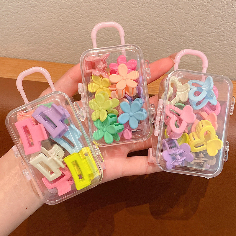 Children's Summer Candy Color Bangs Hairpin Does Not Hurt Hair Baby Headgear Girls Clip New Grab Clip Girls Side Clip