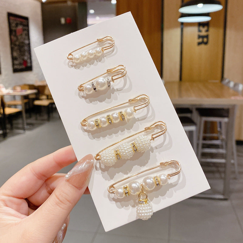 Jeans Waistband Reduced Waist Buckle Brooch Women's Skirt Tightened Waist Artifact Pin Fixed Anti-light Buckle Button