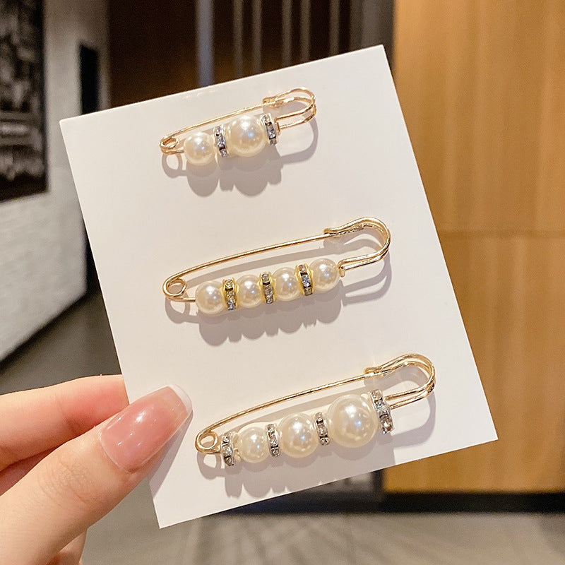 Jeans Waistband Reduced Waist Buckle Brooch Women's Skirt Tightened Waist Artifact Pin Fixed Anti-light Buckle Button