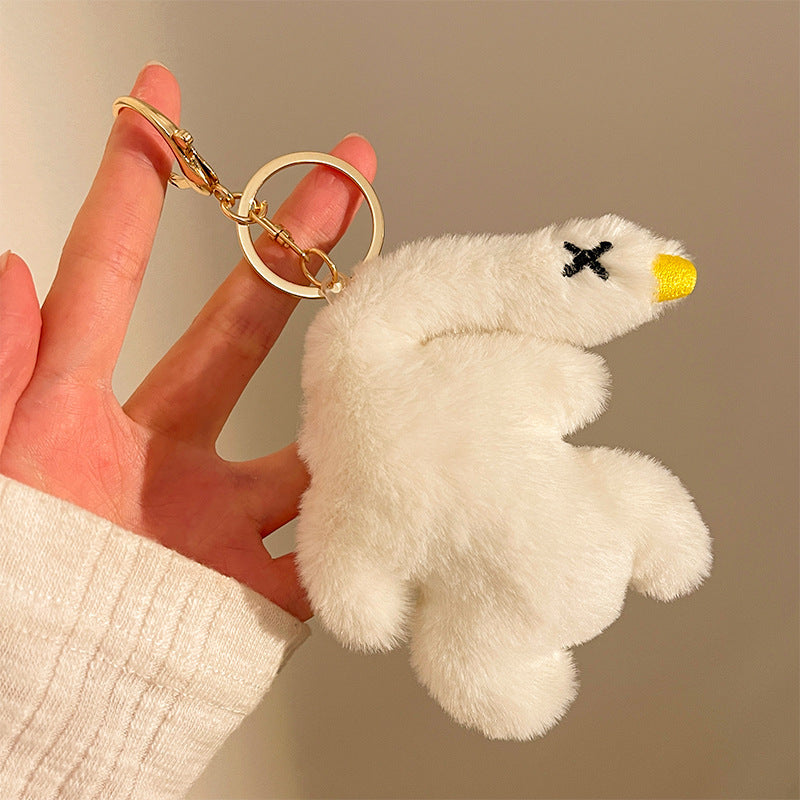 Plush Doll Doll Pendant Cartoon Creative Keychain Stall Activity Small Gift Backpack Pendant Accessories Wholesale