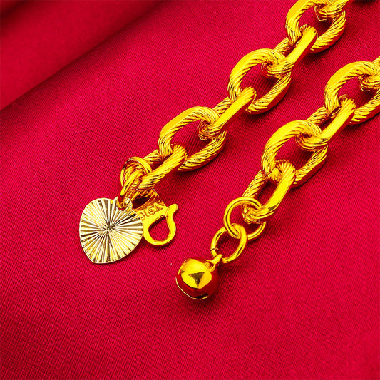 Vietnamese Sand Gold Girls Fashion Gold-plated Bracelet Women's Olive Bracelet