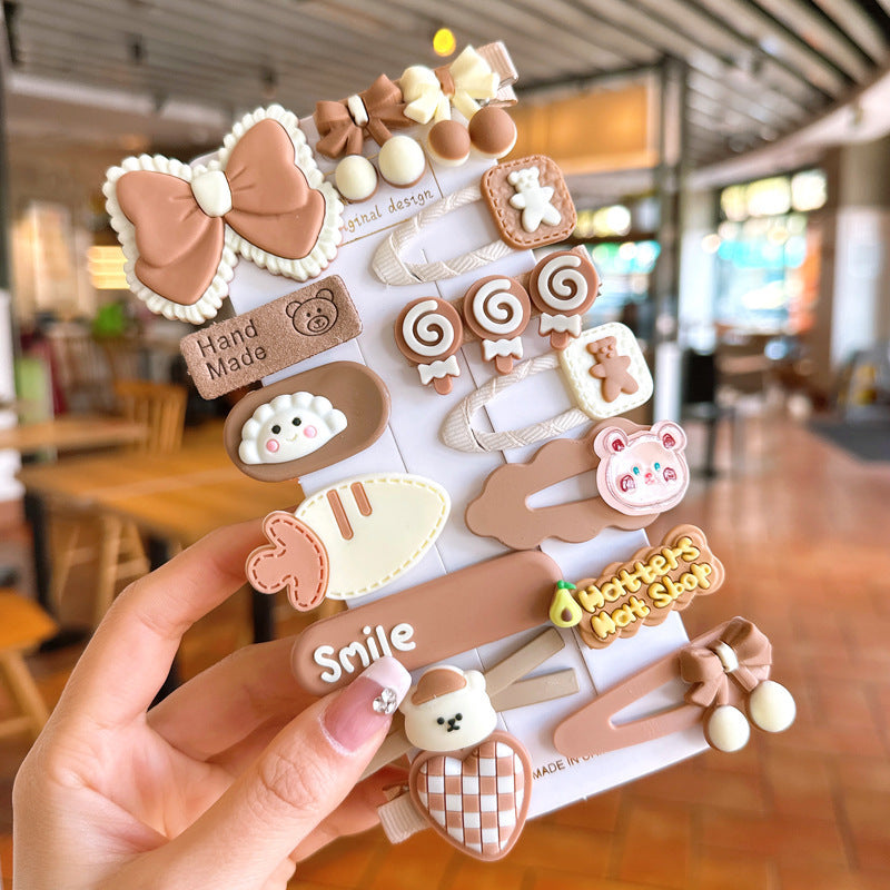 Children's Korean Version Baby Hairpin Cute Cartoon Hairpin