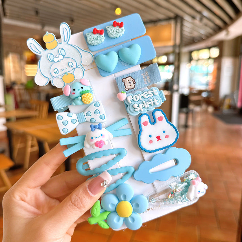Children's Korean Version Baby Hairpin Cute Cartoon Hairpin