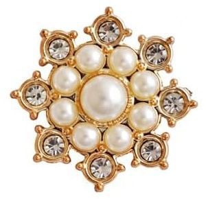 Popular Multifunctional Brooch Socks High-end Brooch Silk Scarf Buckle Clothing Bear Love Anti-light Pin