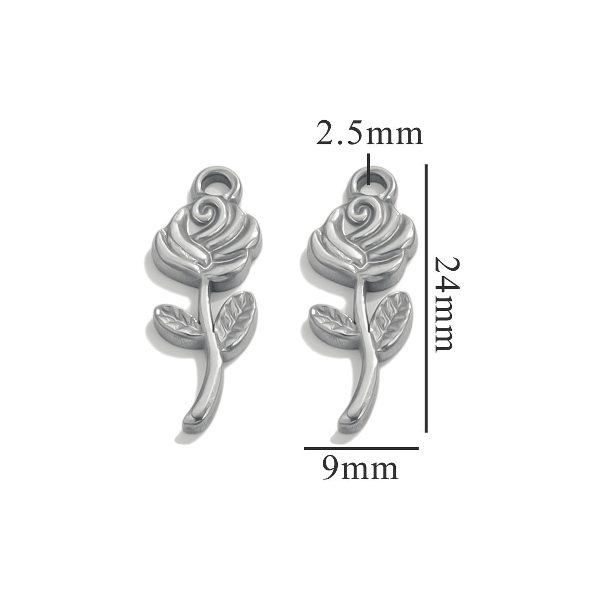 Stainless Steel New Personalized Retro Three-dimensional Sun Love Pendant DIY Stainless Steel Necklace Accessories Wholesale