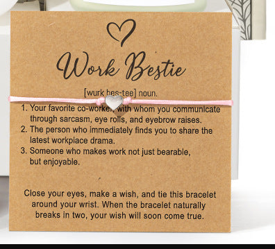 Mom Mother's Day Gift Bracelet Pink Zebra Emperor Stone Foot Pendant Elastic Rope Bracelet Jewelry