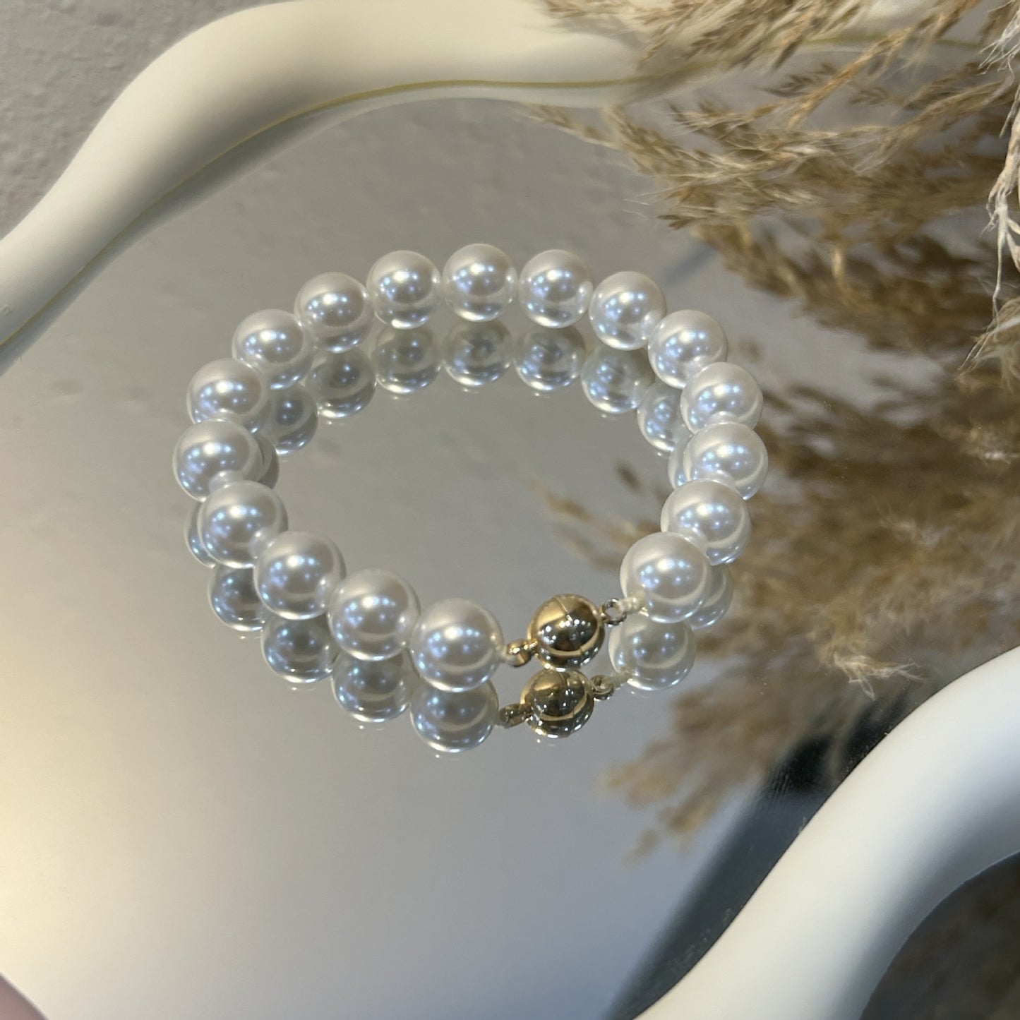 Pearl Bracelet Shows Temperament Versatile High-end Bracelet Girls Personality Niche Beaded Wholesale
