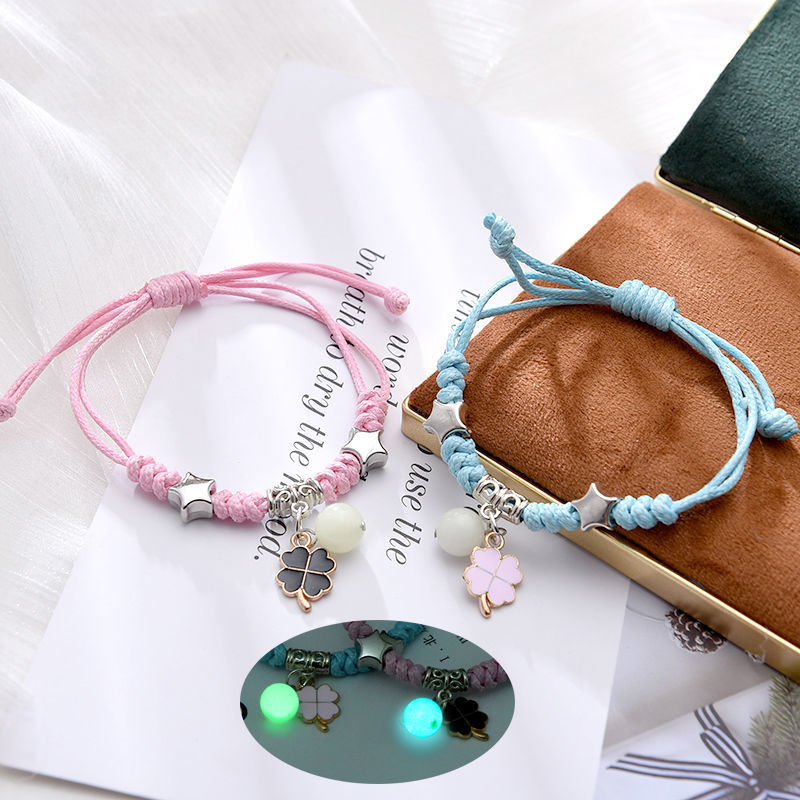 Popular Luminous Bracelet Female Student Two Girlfriends Friendship Korean Version Fashion Luminous Bracelet Male and Female Couples