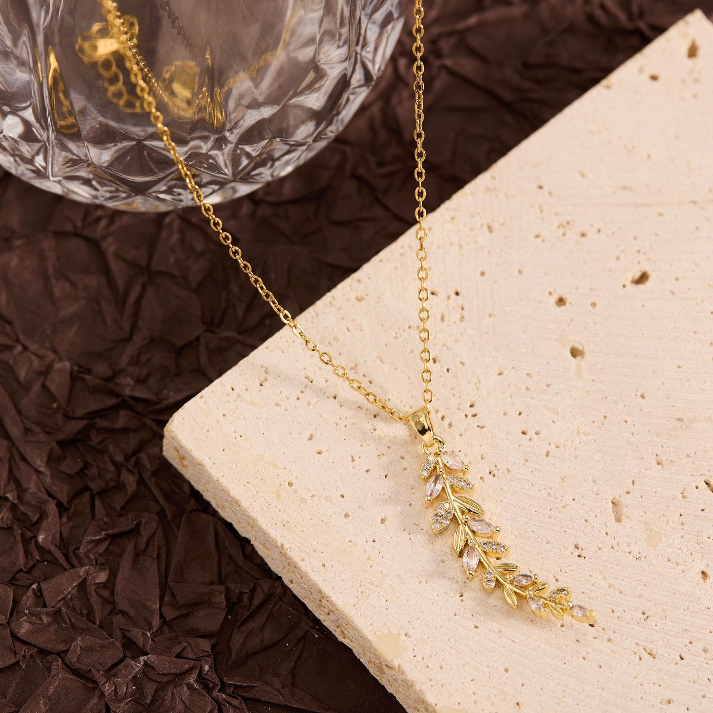 Summer New Titanium Steel Non-fading Versatile Necklace Light Luxury Simple Pendant Women's Necklace