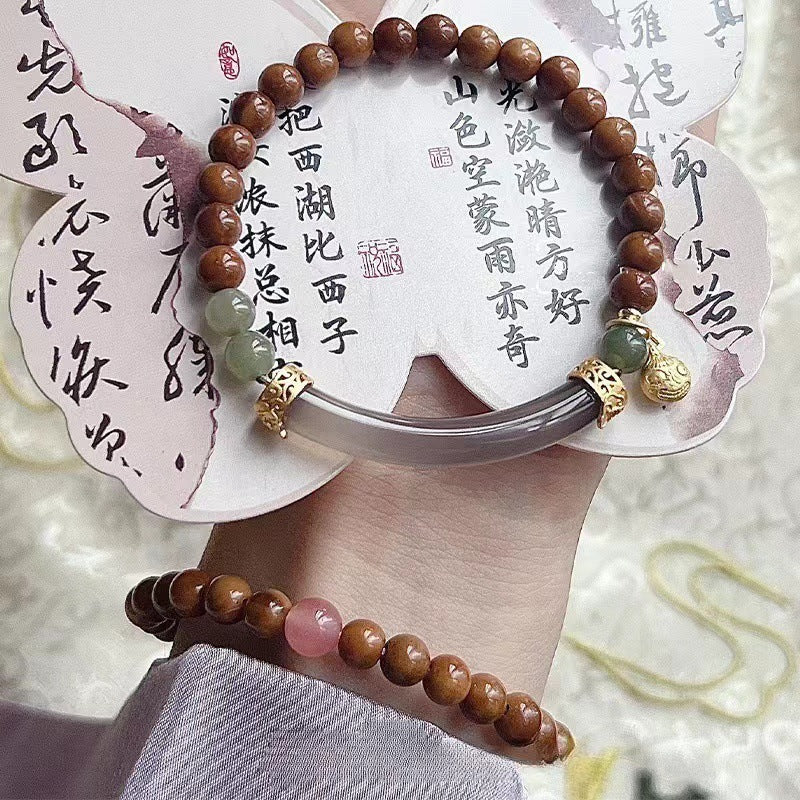 Gypsy Star~ Double-layer Stacked Pearl Bracelet for Women's Niche Light Luxury Temperament Exquisite and Versatile Jewelry