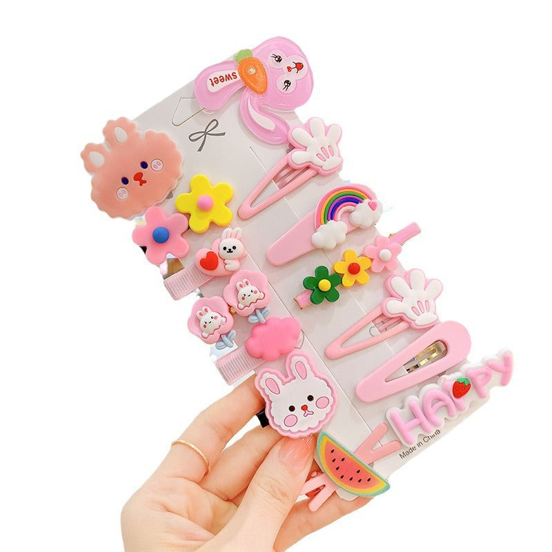 Children's Korean Version Baby Hairpin Cute Cartoon Hairpin