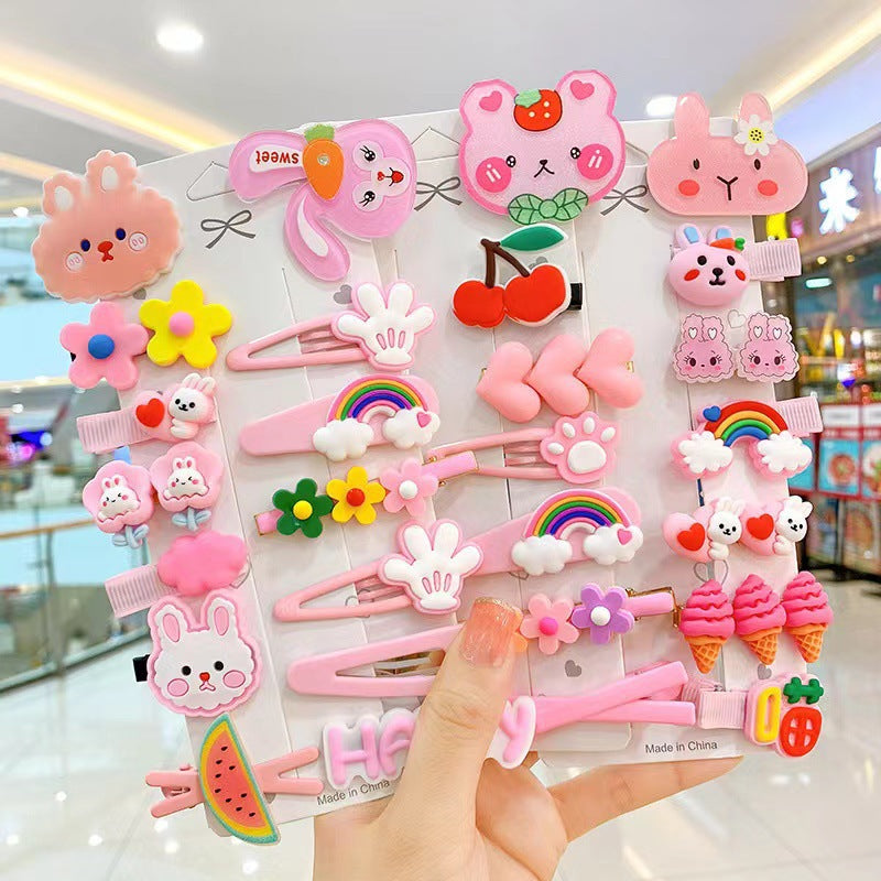 Children's Korean Version Baby Hairpin Cute Cartoon Hairpin