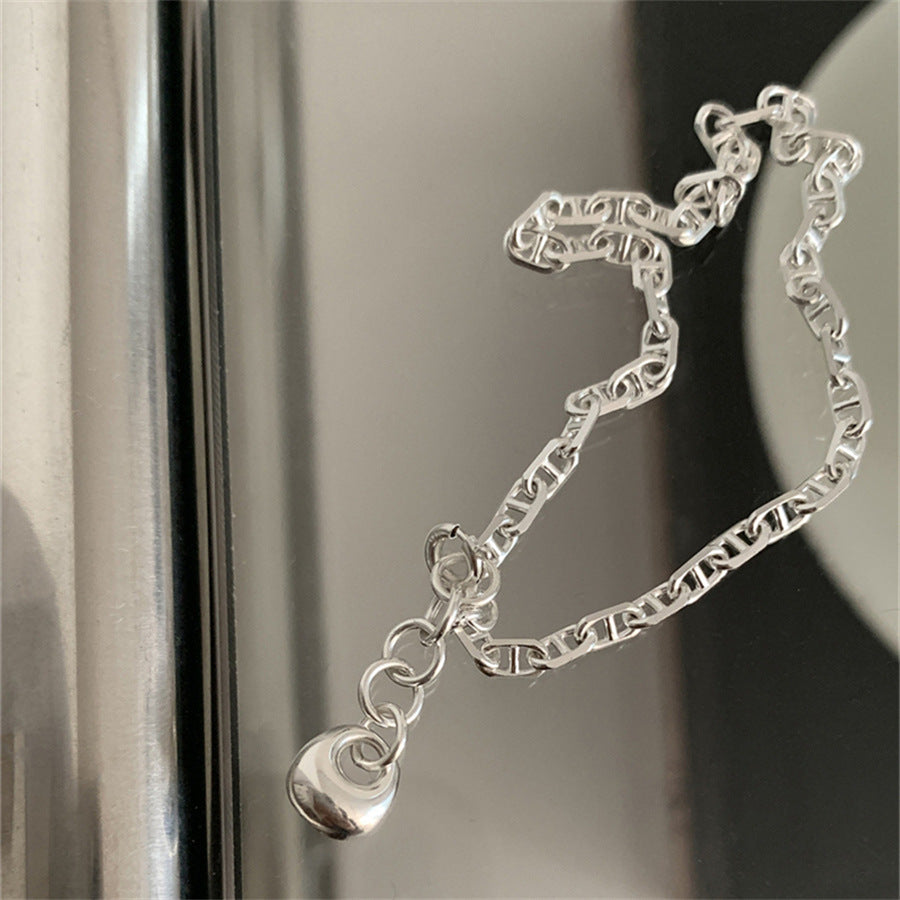 Korean Personality Small Tuo Tuo Pig Nose Bracelet Female Cold Wind Niche High Sense Fashion Simple Versatile Jewelry Tide