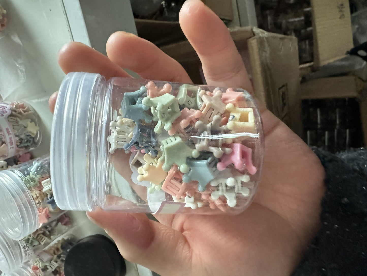 New Small Hairpin Children's Gift Box Small Grab Clip