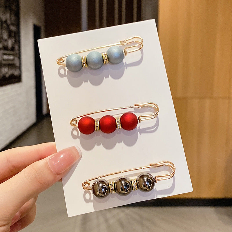 Jeans Waistband Reduced Waist Buckle Brooch Women's Skirt Tightened Waist Artifact Pin Fixed Anti-light Buckle Button