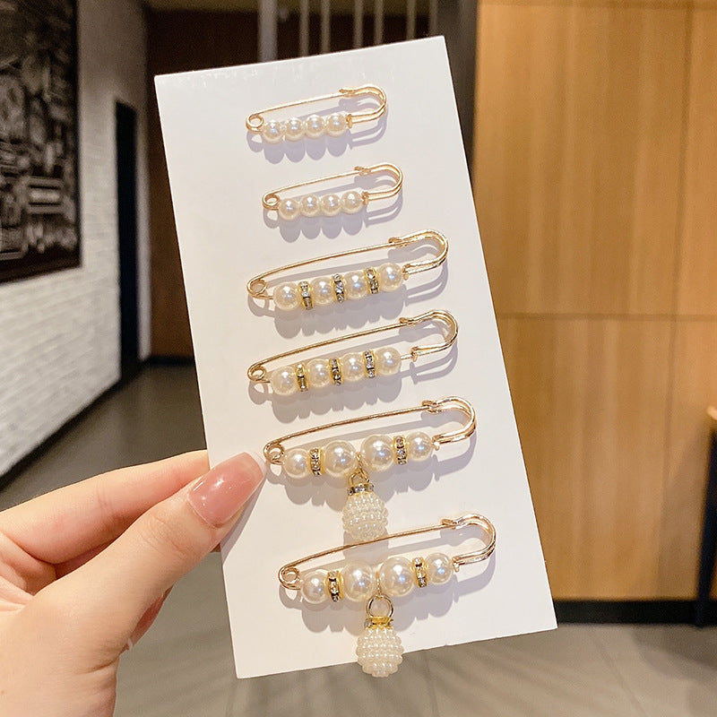 Jeans Waistband Reduced Waist Buckle Brooch Women's Skirt Tightened Waist Artifact Pin Fixed Anti-light Buckle Button