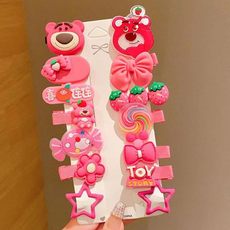 Children's Korean Version Baby Hairpin Cute Cartoon Hairpin