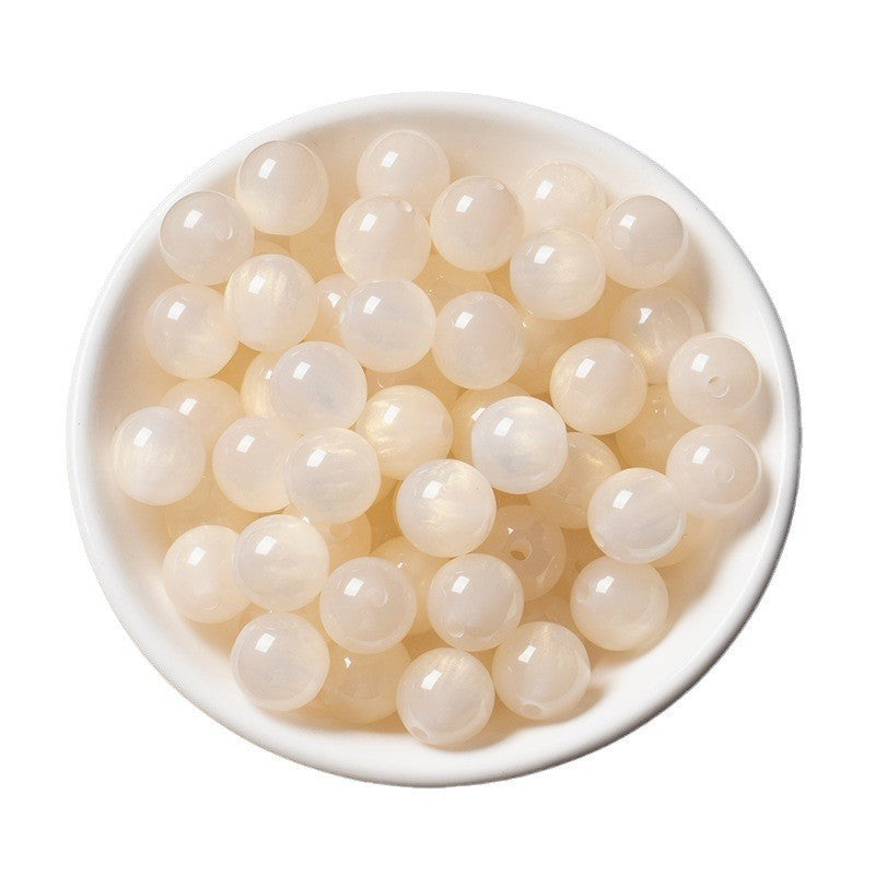 Wholesale Resin Streamer Gilt Gold Star Empty Imitation Cat's Eye Beads Beaded DIY Handmade Bracelet Necklace Loose Bead Accessories