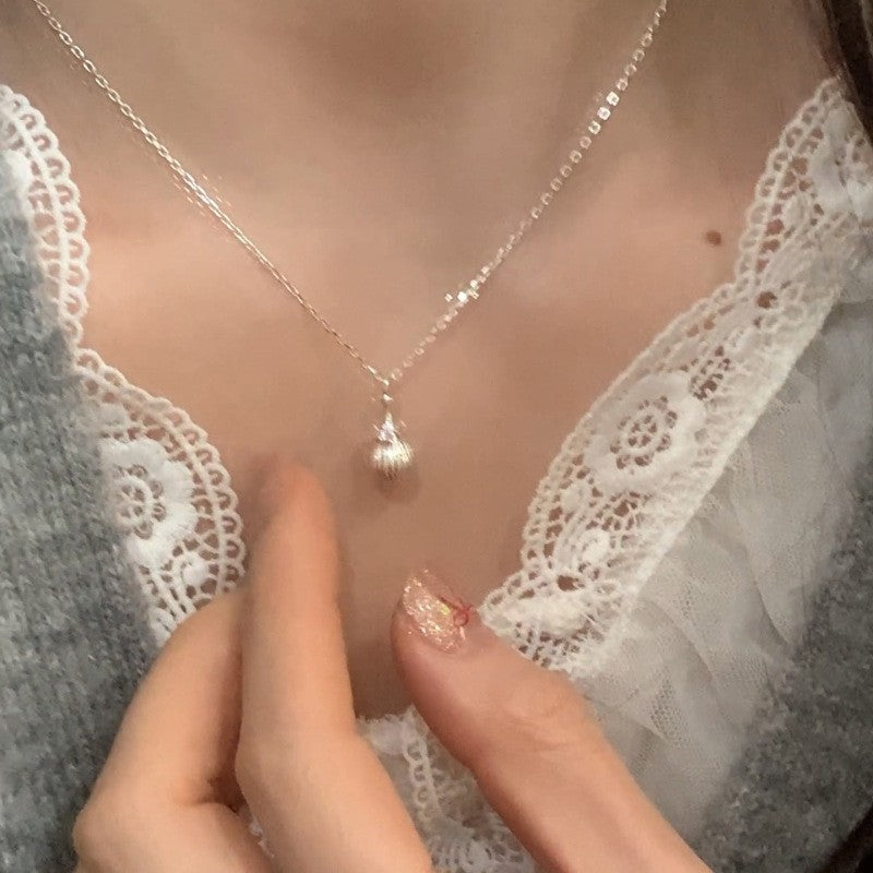 S925 Sterling Silver Premium Butterfly Necklace Gift Ins Female Niche Cold Wind Light Luxury Personalized Fashion Internet Celebrity Pendant