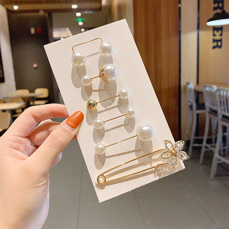 Jeans Waistband Reduced Waist Buckle Brooch Women's Skirt Tightened Waist Artifact Pin Fixed Anti-light Buckle Button