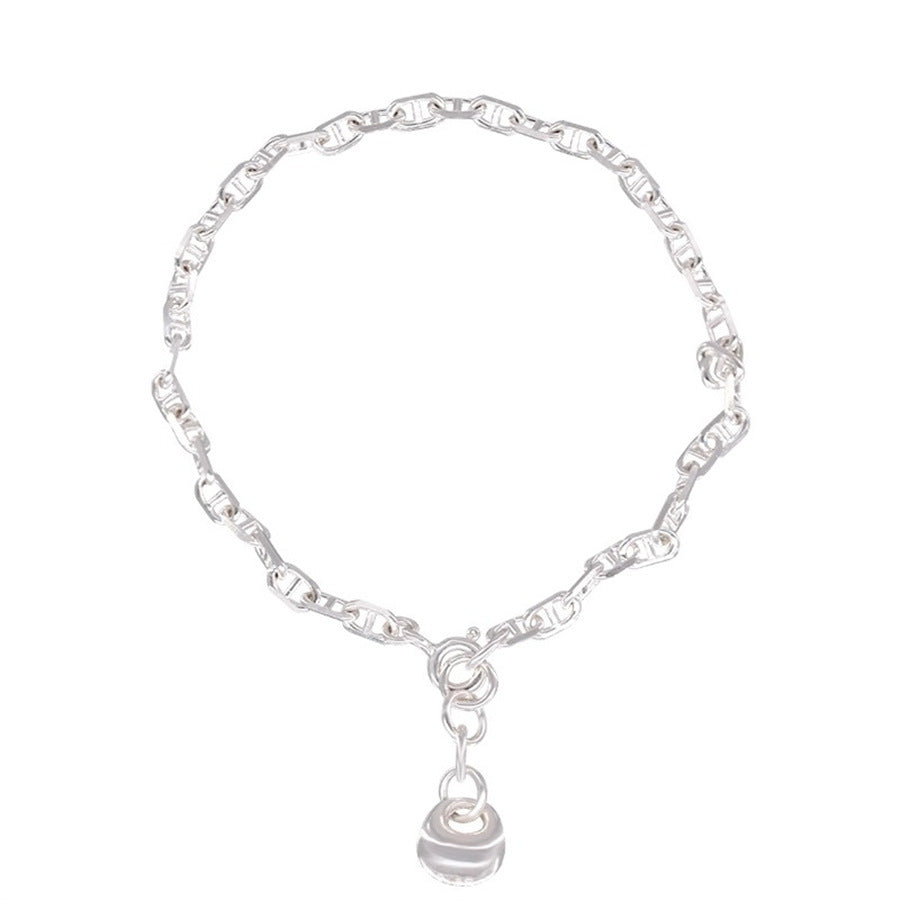 Korean Personality Small Tuo Tuo Pig Nose Bracelet Female Cold Wind Niche High Sense Fashion Simple Versatile Jewelry Tide