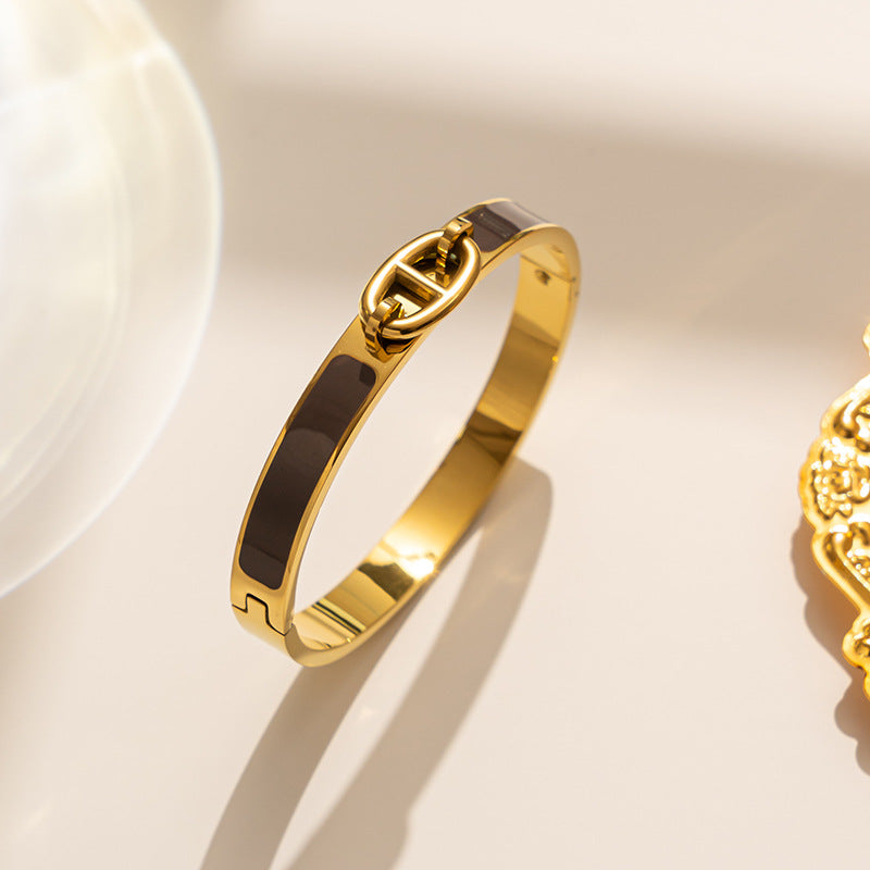 Pig Nose Bracelet European and American Fashion Multi-color Bracelet