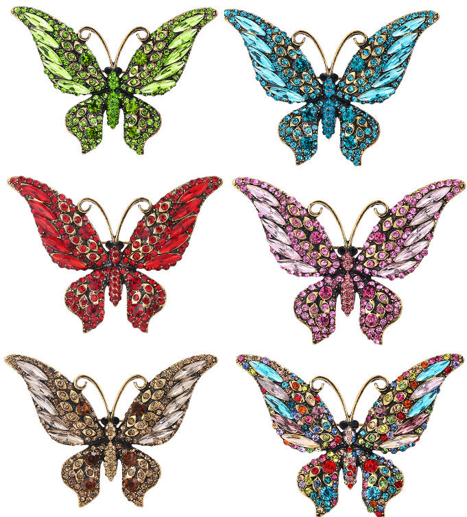 Frog Brooch New Owl Brooch Dragonfly Butterfly Enamel Brooch Peacock Animal Pin, Apparel Accessories