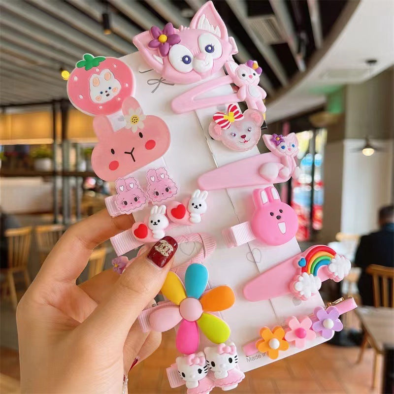 Children's Korean Version Baby Hairpin Cute Cartoon Hairpin
