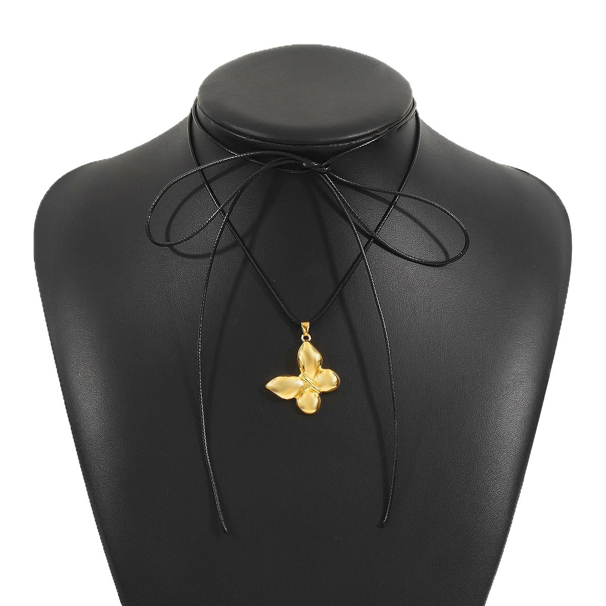 Personalized Design Retro Simple Butterfly Earrings, Temperament Fashion Alloy Ring Necklace