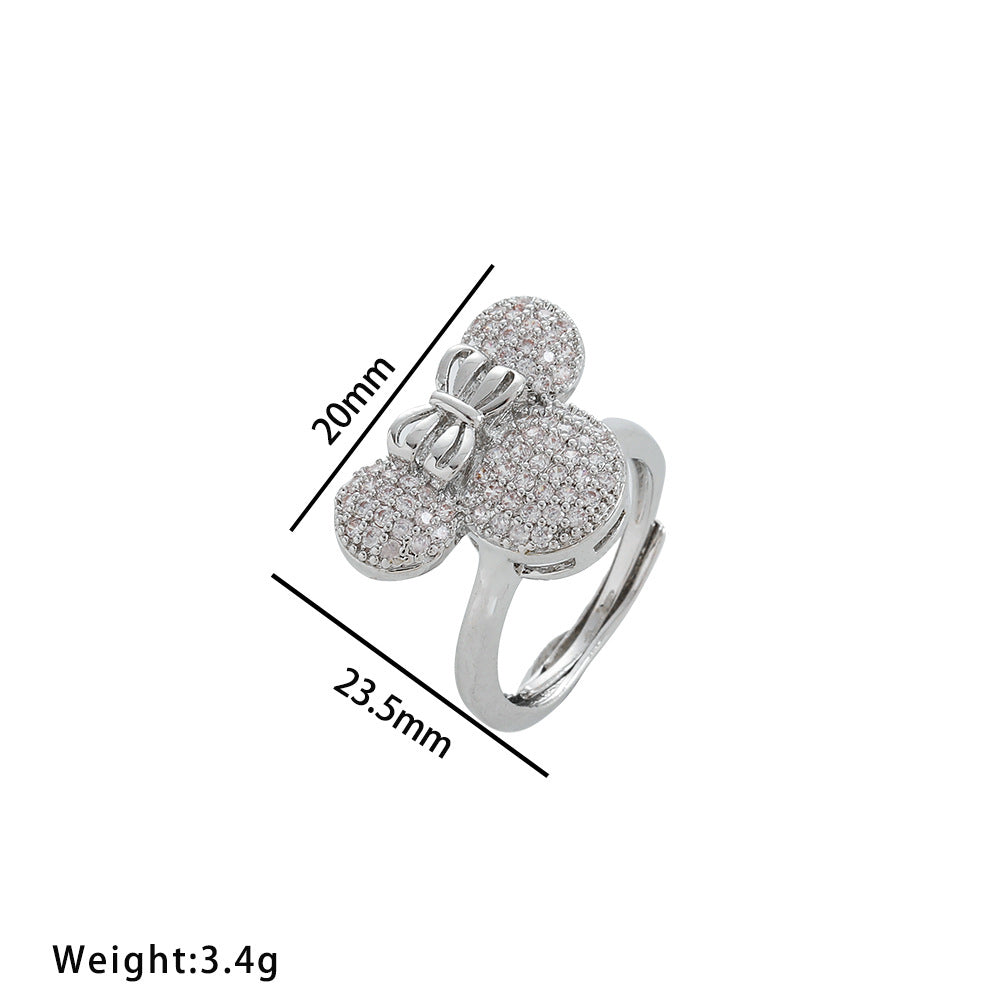 European and American Fashion Retro Niche Light Luxury High Sense Personalized Opening Ring Fashion Jewelry Factory Direct Sales