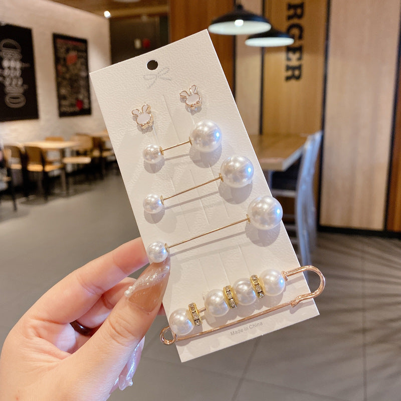 Jeans Waistband Reduced Waist Buckle Brooch Women's Skirt Tightened Waist Artifact Pin Fixed Anti-light Buckle Button