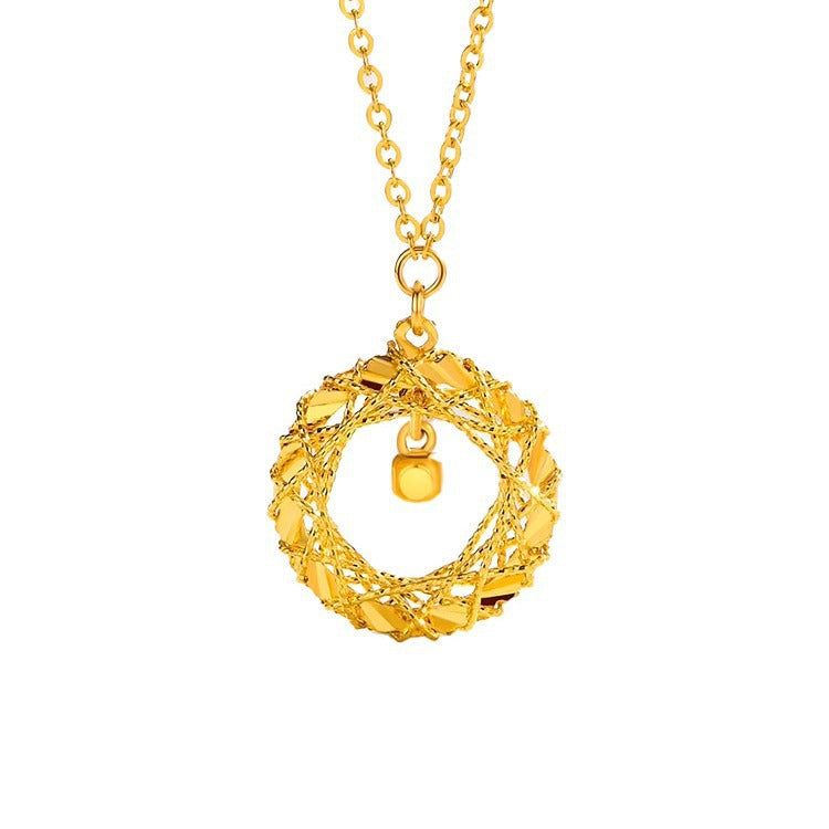 INS Style Titanium Steel Necklace Women's Premium Light Luxury Versatile Clavicle Chain