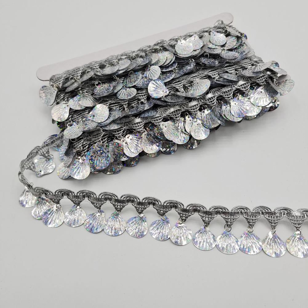 Gold and Silver Laser Slings Lace Dance Clothing Accessories Embroidery Lace Accessories