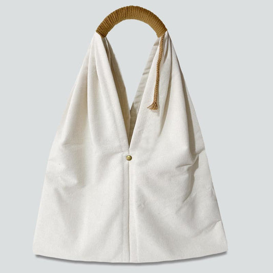 Factory Direct Sales Solid Color Canvas Bag 2025 Large Capacity Orchid Pavilion Sequence Calligraphy Bag College Wind Tote Bag