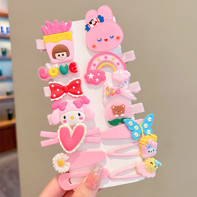 Children's Korean Version Baby Hairpin Cute Cartoon Hairpin