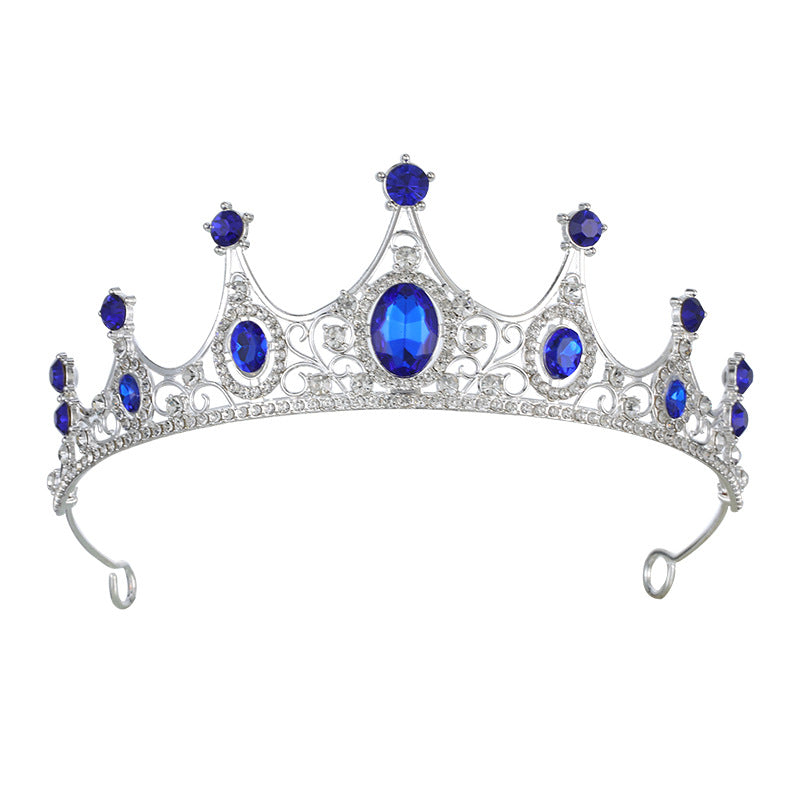 Crown Tiara Children's Princess Pink Diamond Birthday Crown Crystal Headband