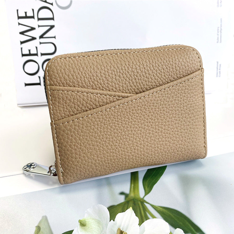 Japanese Small Wallet INS Japanese Organ Card Bag, Multi-card Women's Change Bag, Simple and Large Capacity