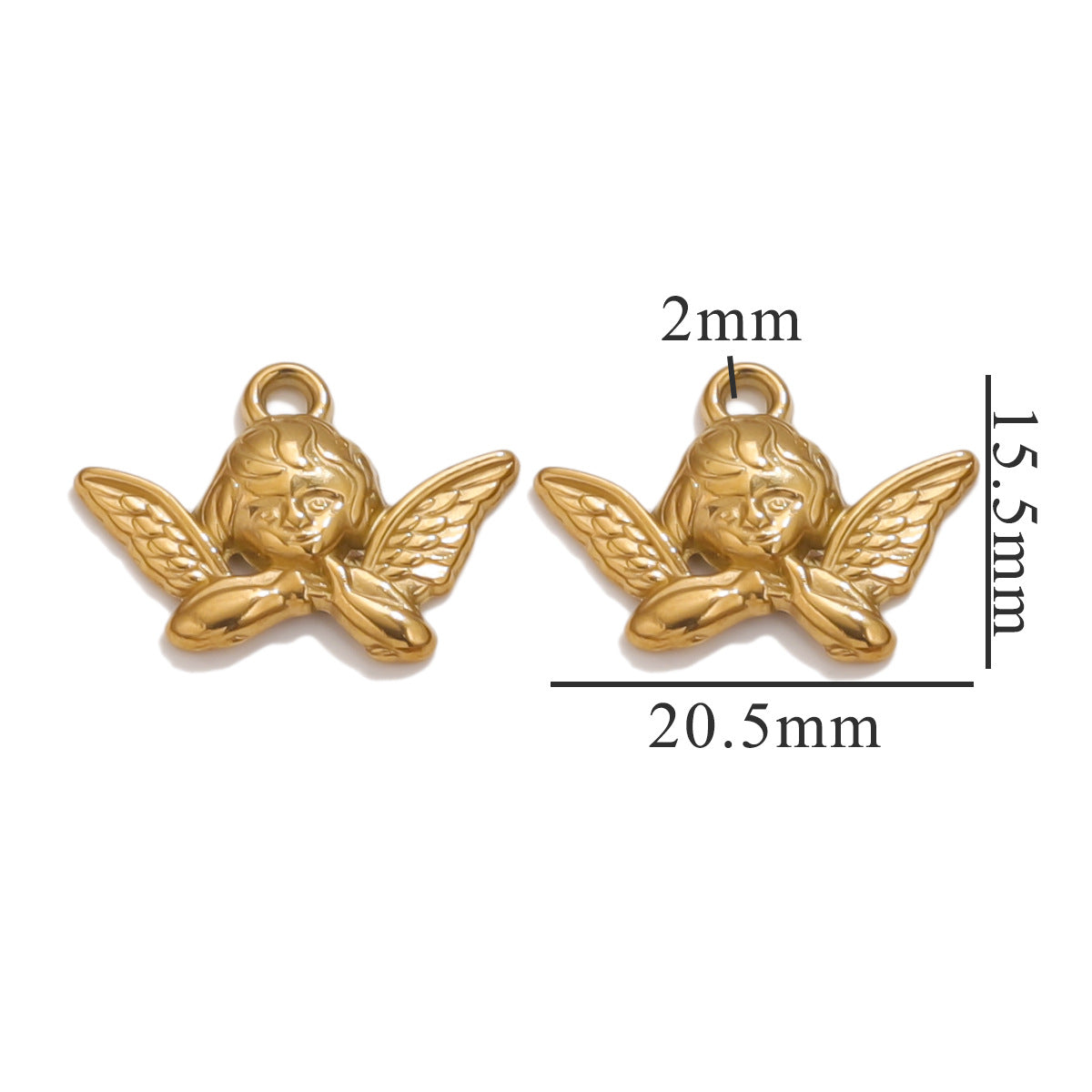 Stainless Steel New Personalized Retro Three-dimensional Sun Love Pendant DIY Stainless Steel Necklace Accessories Wholesale