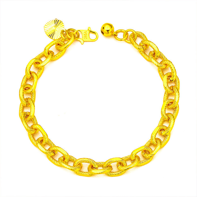 Vietnamese Sand Gold Girls Fashion Gold-plated Bracelet Women's Olive Bracelet