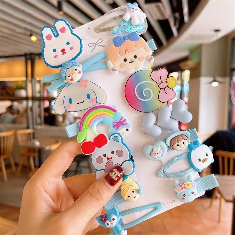 Children's Korean Version Baby Hairpin Cute Cartoon Hairpin
