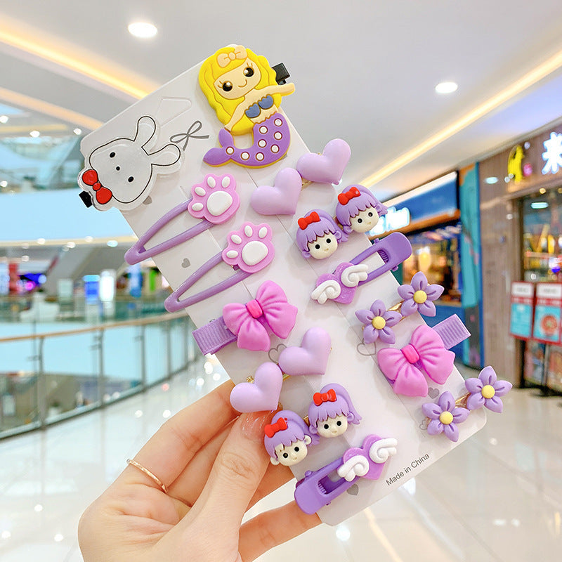 Children's Korean Version Baby Hairpin Cute Cartoon Hairpin