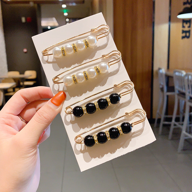 Jeans Waistband Reduced Waist Buckle Brooch Women's Skirt Tightened Waist Artifact Pin Fixed Anti-light Buckle Button