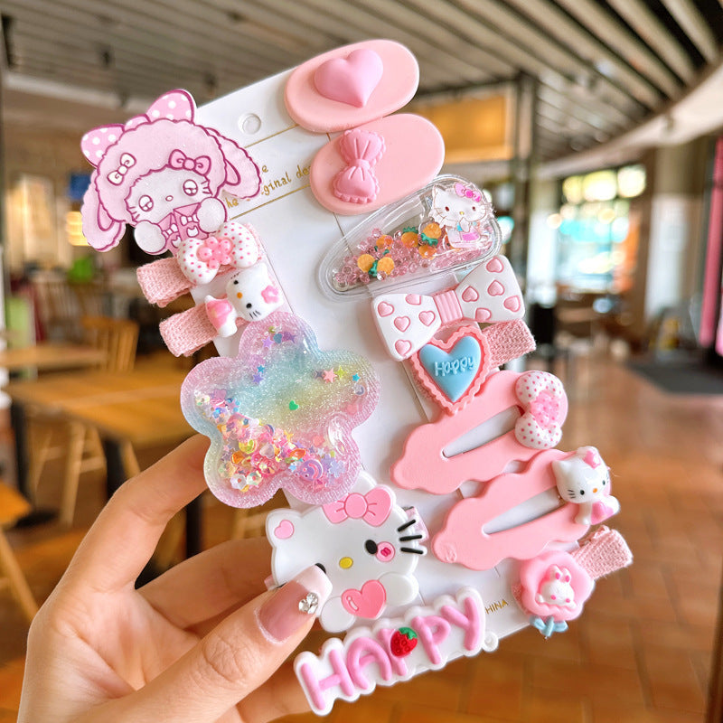 Children's Korean Version Baby Hairpin Cute Cartoon Hairpin