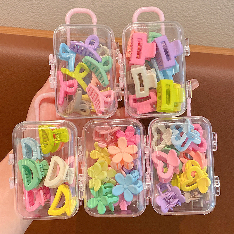 Children's Summer Candy Color Bangs Hairpin Does Not Hurt Hair Baby Headgear Girls Clip New Grab Clip Girls Side Clip