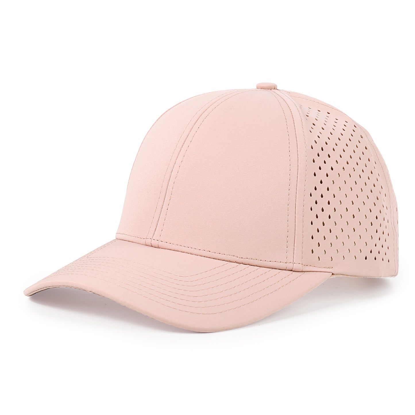 Solid Color Light Board Quick-drying Punching Baseball Hat Cap Breathable Sun Hat Sun Protection Mountaineering Cap Embroidery Sun Shade