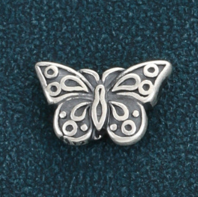 Foot Silver 999 Butterfly Bead Spacer Triangular Broken Silver Spacer Bamboo Bucket Bead Node High Rise Round Tube DIY Jewelry Accessories